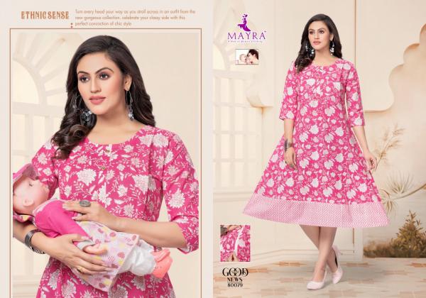 Mayra Good News Vol 2 cambric Designer Feeding Kurti Collection